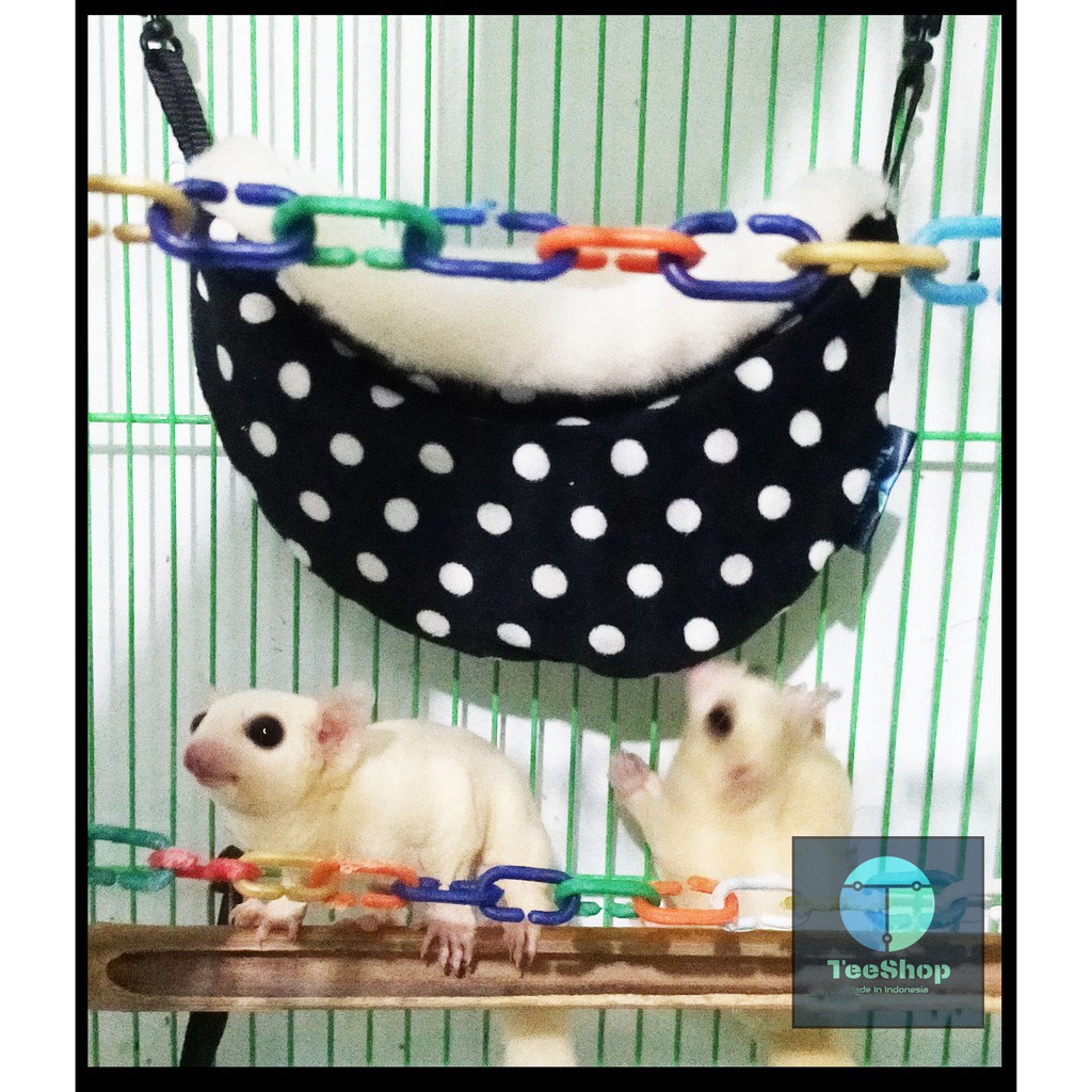 Sleeping Pouch Sugar Glider Doraemon Bed Pouch Sugar Glider Aksesoris Sugar Glider