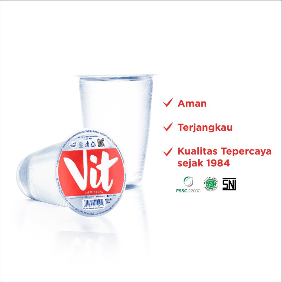 

VIT AIR MINERAL GELAS CUP 200 ML