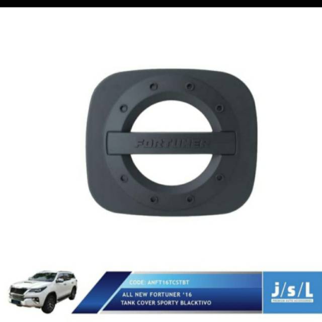 Tank cover/ tutup tangki all new Fortuner sporty blacktivo jsl