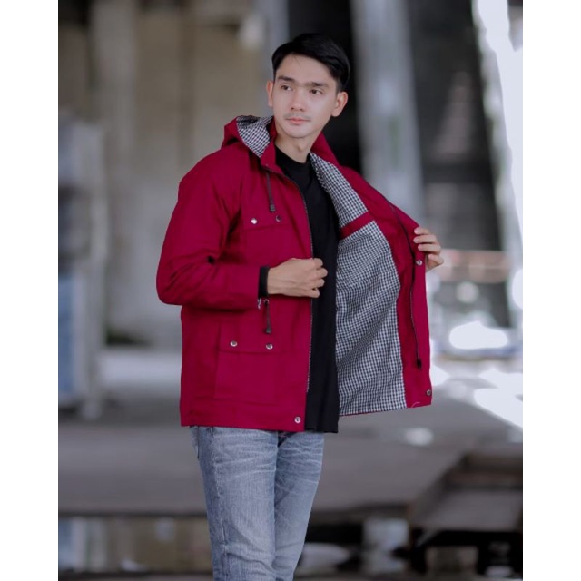 Jaket Parka Pria Grosir