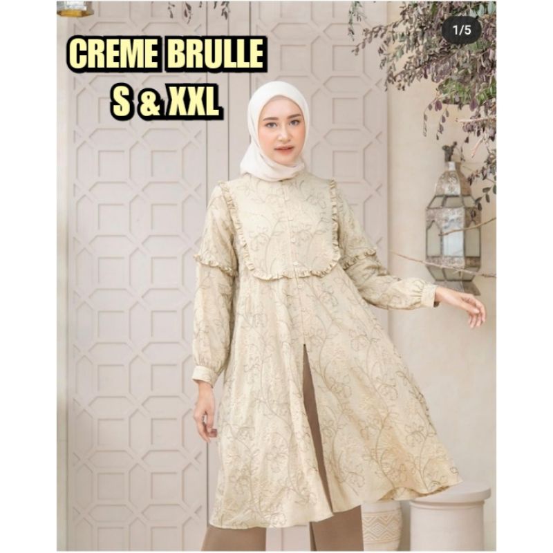 EMILY TUNIC CREME BRULEE S XXL BY HEAVENLIGHTS HEAVEN LIGHTS HL