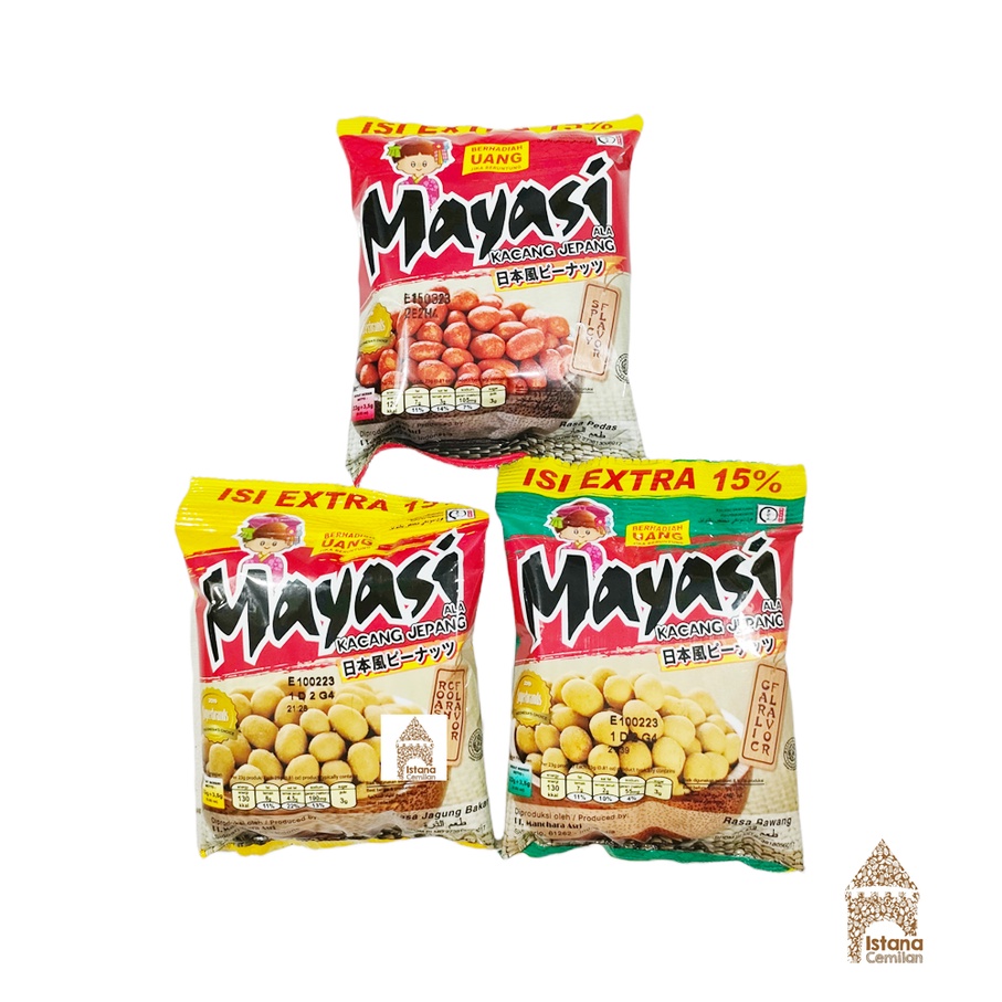 

Mayasi Kacang JEPANG 23 Gram Satuan