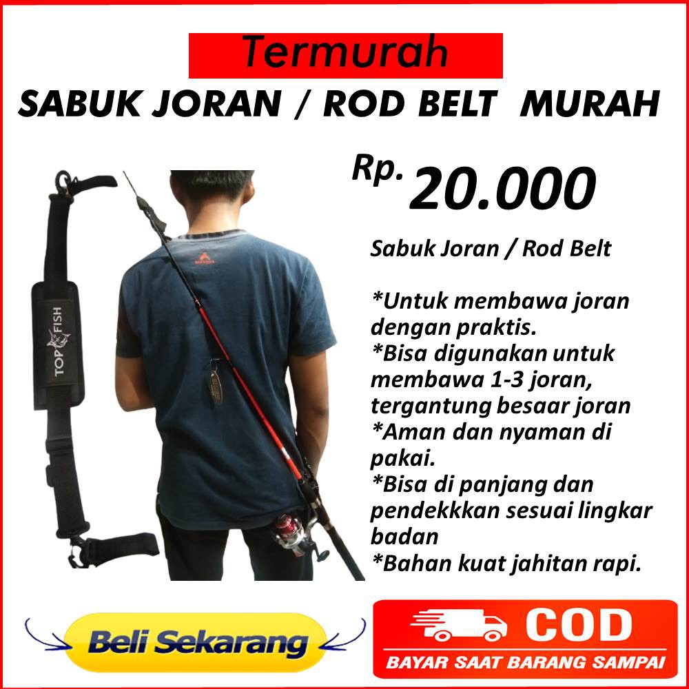 SABUK JORAN ROD BELT TAS PANCING TAS MANCING TAS TEMPAT JORAN TAS JORAN TALI JORAN