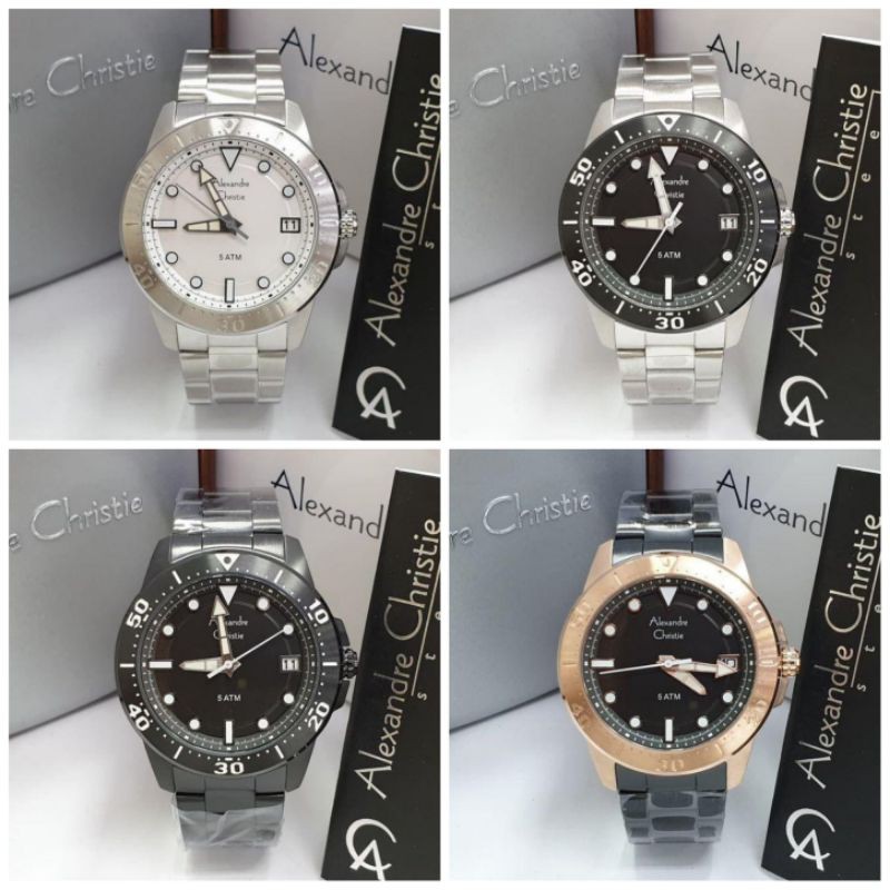 AC6517 Jam Tangan Pria Alexandre Christie AC 6517 Pria Original