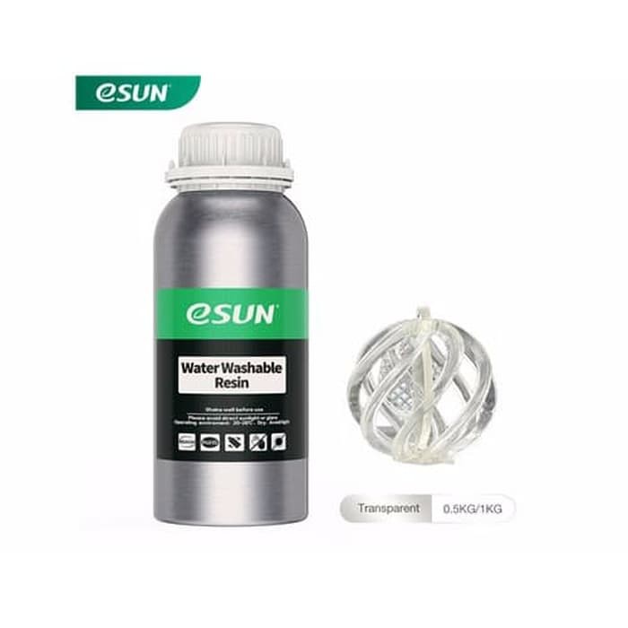 eSUN Water Washable Resin for MSLA LCD DLP 3D Printer