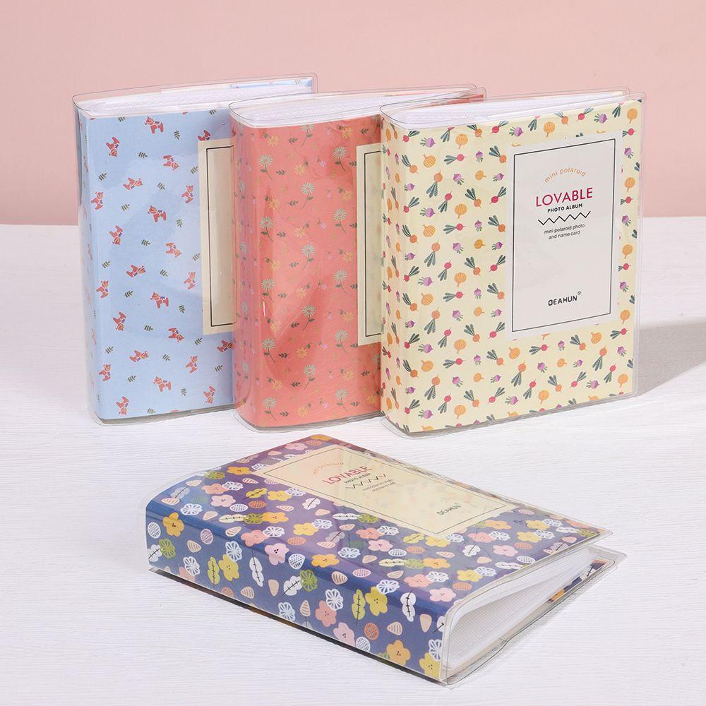 R-flower Photocard Holder Kotak Gambar Buku Penyimpanan Scrapbooking Tahan Lama