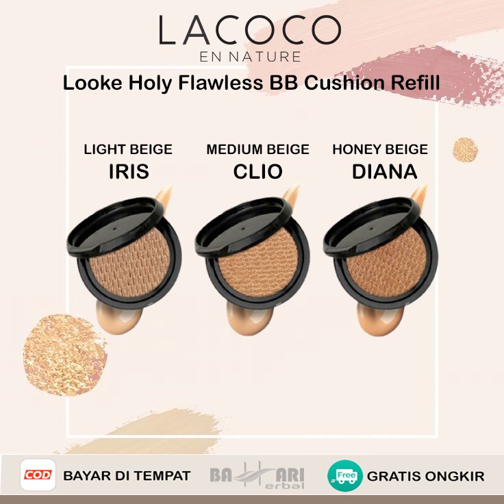 REFILL Holy Flawless BB CUSHION LOOKE COSMETICS SERIES