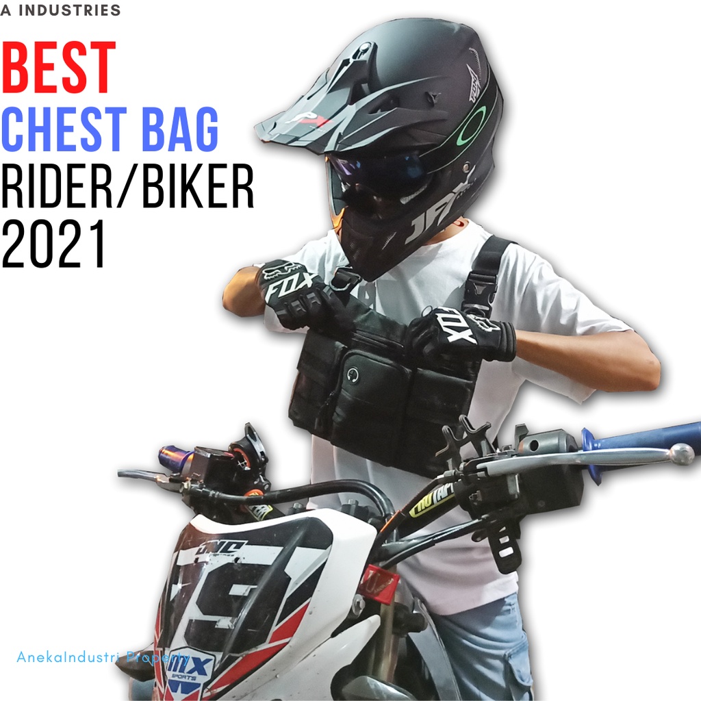 TAS ROMPI DADA, TAS PELINDUNG DADA, Tas Dada Rompi Bahu CHEST BAG Dada, Tas Dada 2 in 1, Tas Depan D