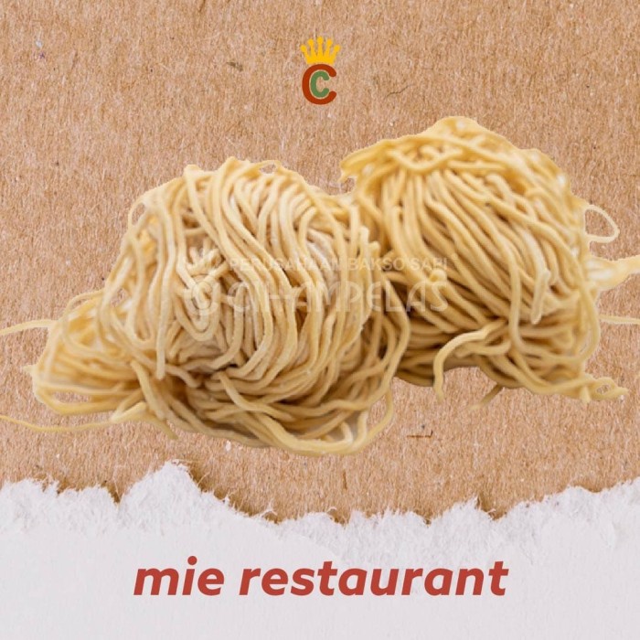 

Ss5g74gfd Mie Restaurant (1Kg) - Baso Sapi Cihampelas - Halal Ff04151