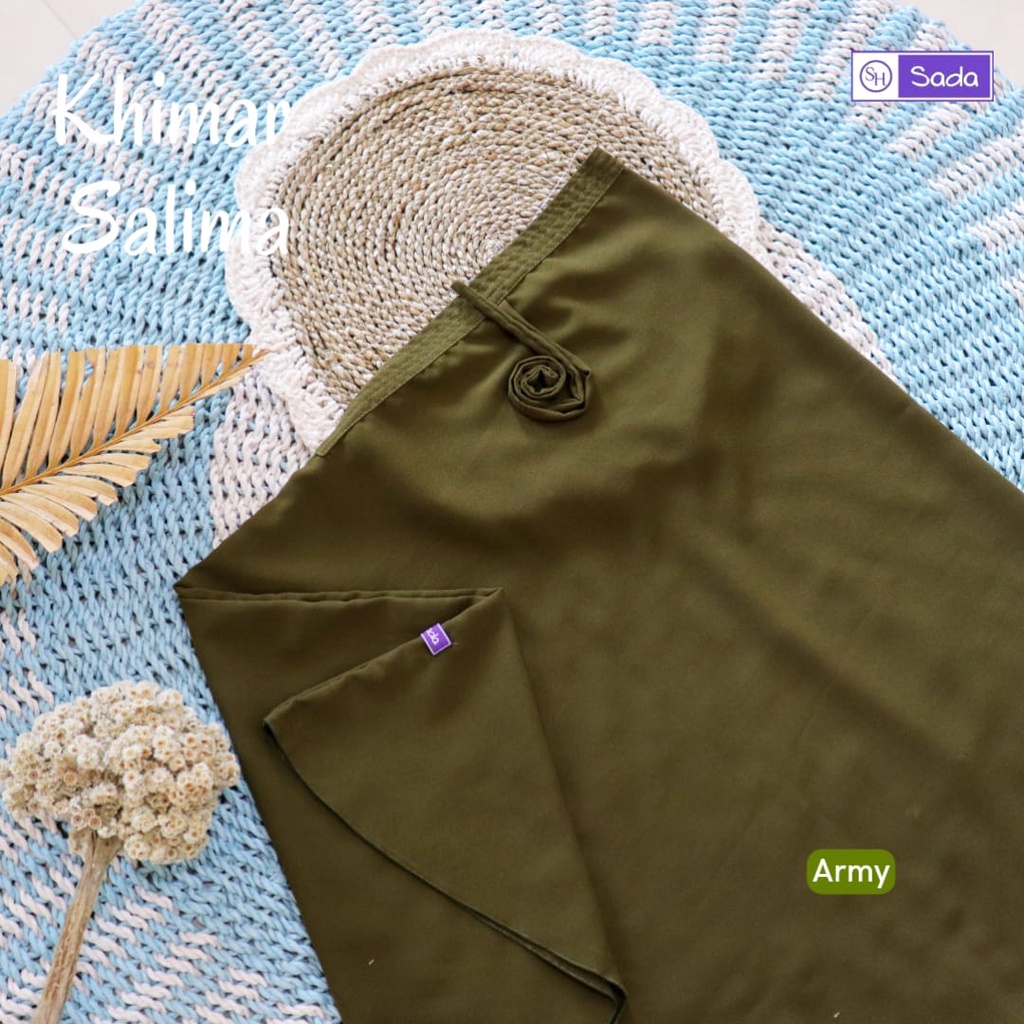 khimar salima by Sada SH | bahan wollycrepe | non pad | bergo