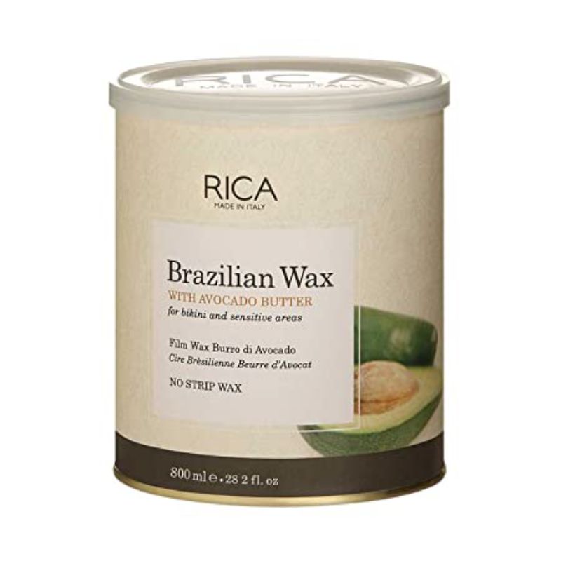 Rica Brazilian Wax With Avocado Butter 800gr/400gr lem waxing cabut bulu