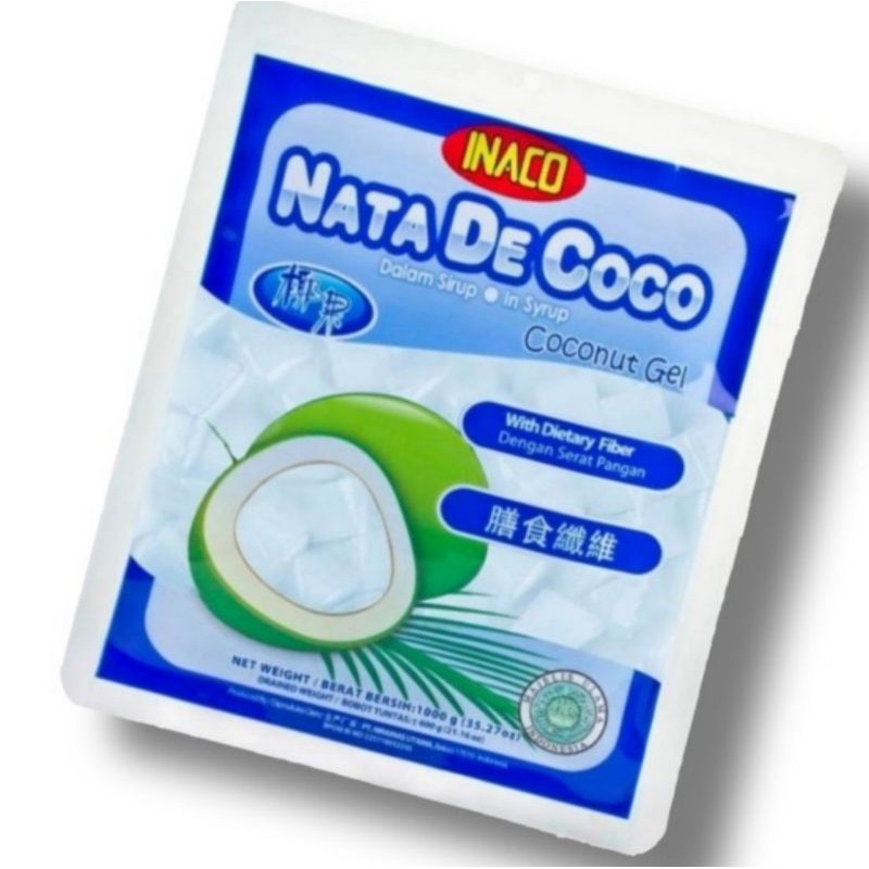 

INACO NATA DE COCO 1 KG Rasa Vanilla