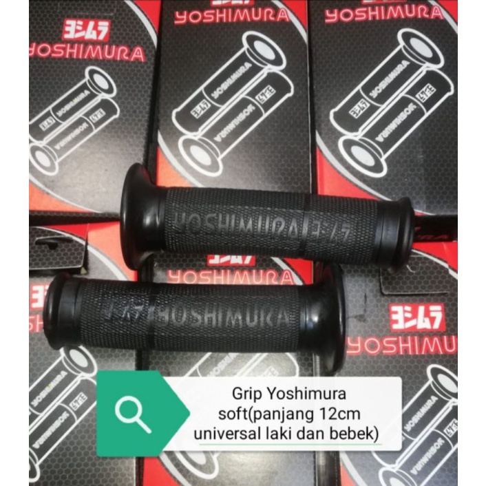 Hanfat yoshimura handgrip motor hitam polos