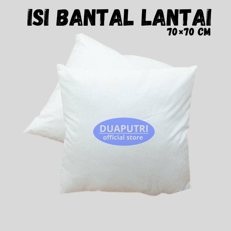 isi bantal lantai 70×70 cm