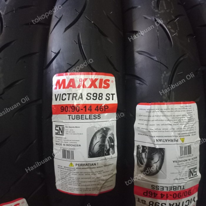 MAXXIS VICTRA 90/90-14 DAN 100/90-14 TUBELESS