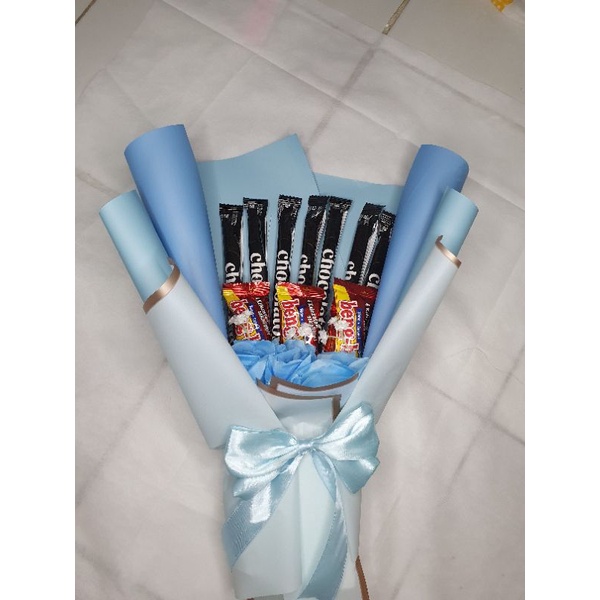 

Bouquet Snack Biru
