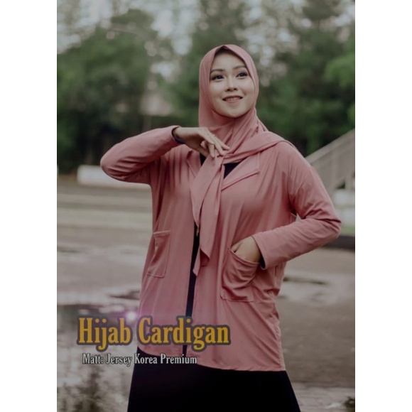 arumi hijab plus cardigan kancing