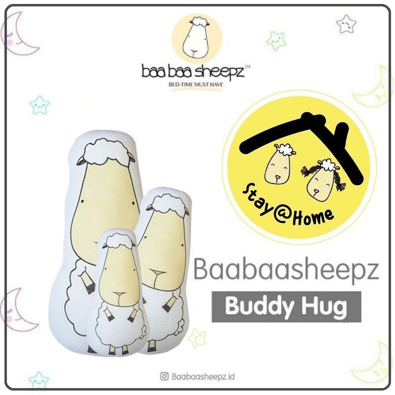 Baa Baa Sheepz Hug Buddy Pillow