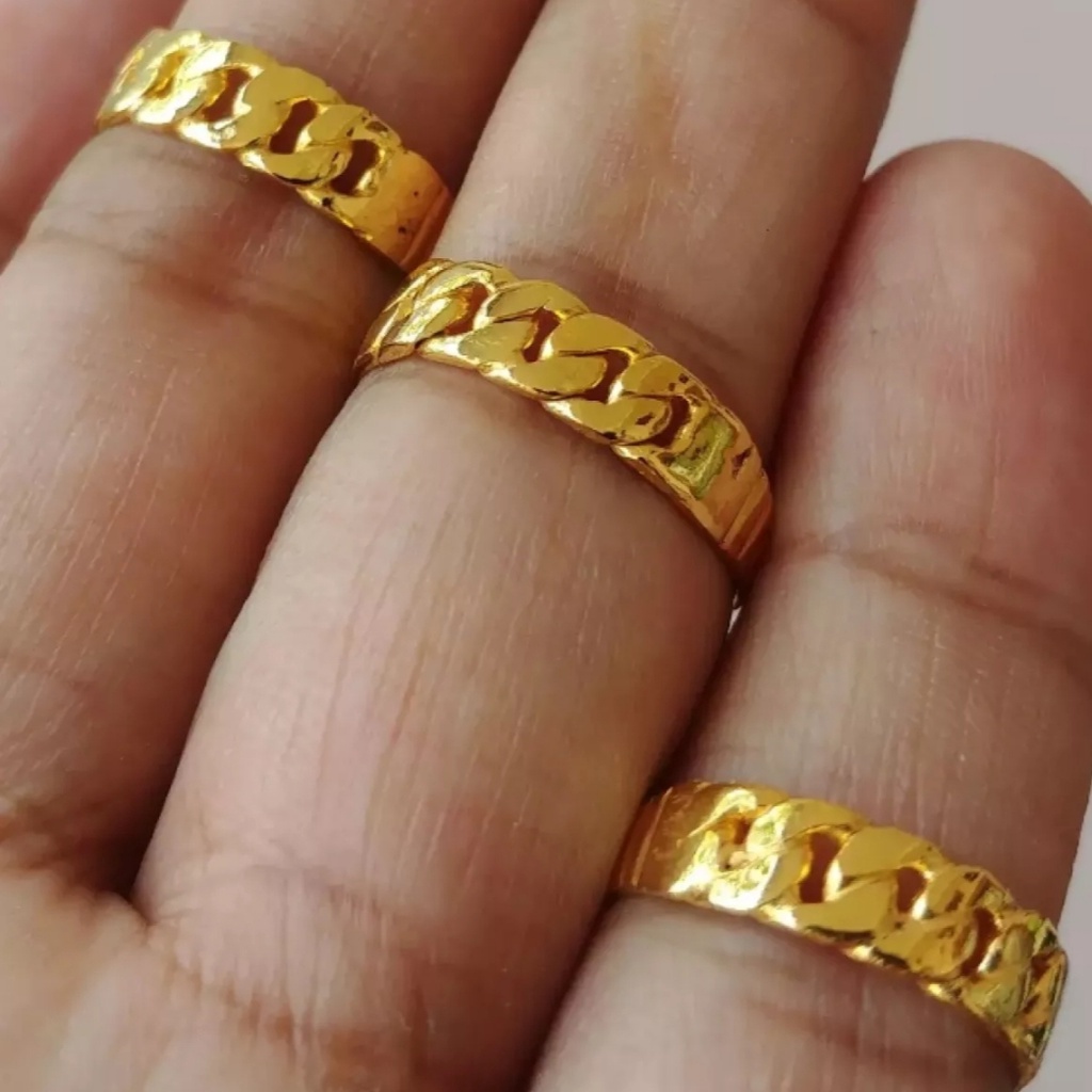 CINCIN TUNANGAN MODEL TERBARU ANTI KARAT