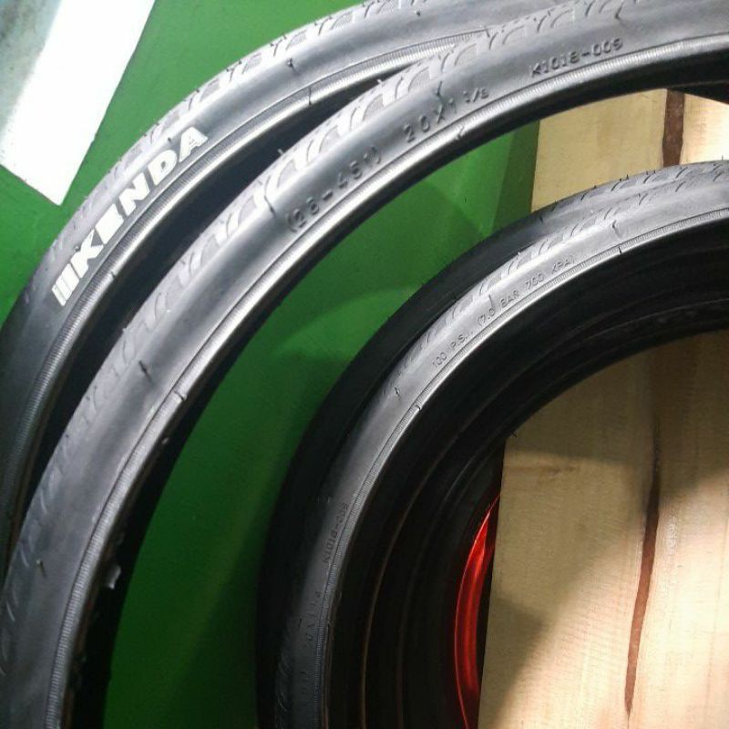 ban luar kenda 20 plus ukuran 20 × 1⅛ ban untuk rims 22 not kenda k-smart cst speed way