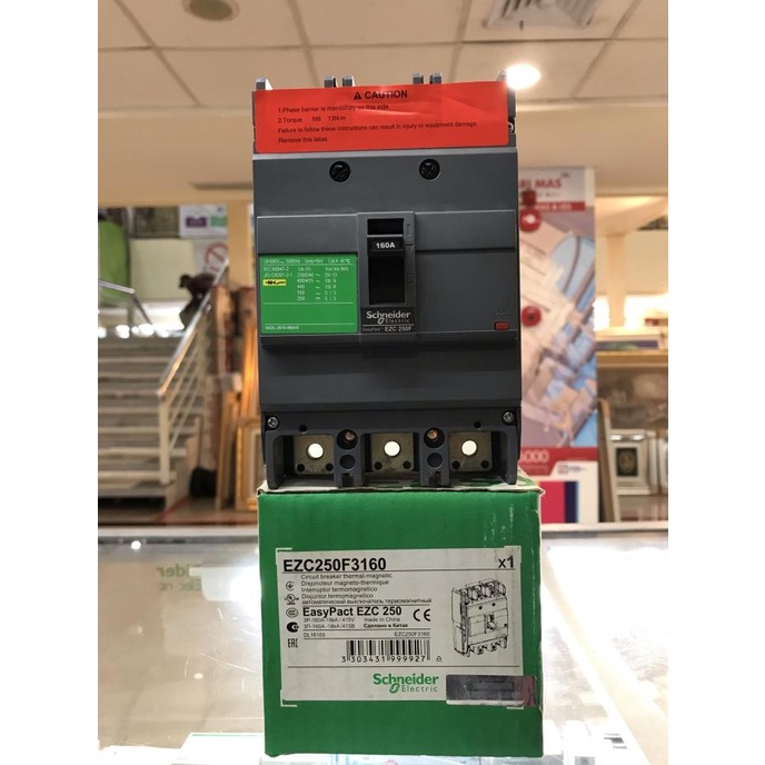 Breaker Mccb Ezc Nfb Schneider 3P 125A - 160A- 200A- 250A