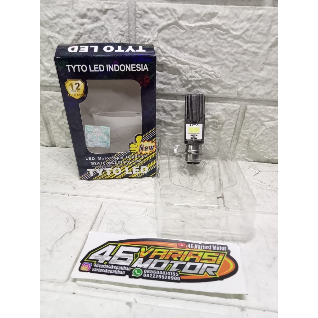 LAMPU LED  TYTO  M2A H6 BEBEK MATIC