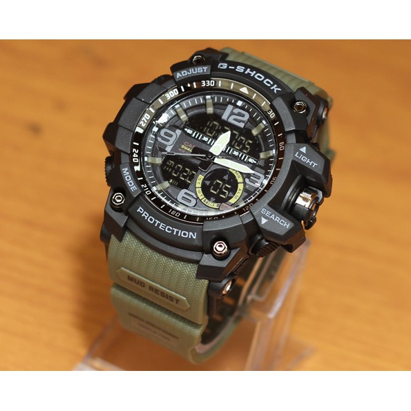 JAM TANGAN CASIO G SHOCK BATMAN GREEN ARMY WATERRESISTAN