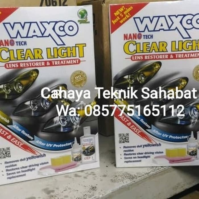 Waxco Clear Light Lens Restorer