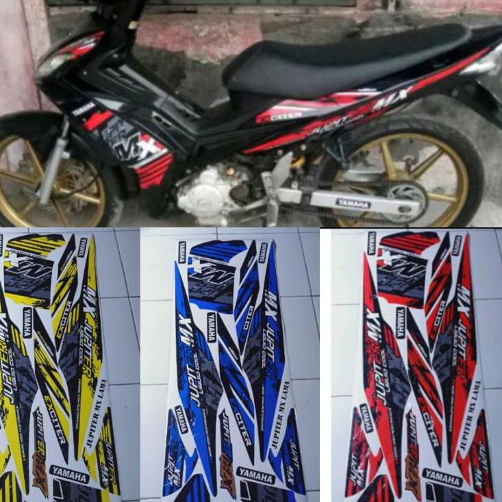Harga Murah.. Striping jupiter mx old exciter l Sticker mx old exciter 135 l lis stiker mx old excit