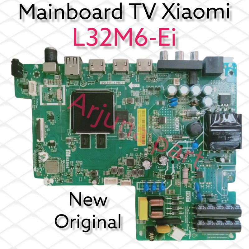 Jual mainboard tv Xiaomi L32M6 - Ei / mb tv xiaomi L32m6-Ei / mesin tv ...