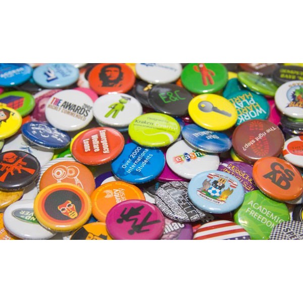 PIN PENITI 44mm SIDOARJO // Bisa pake desain sendiri / PIN LOGO CUSTOM