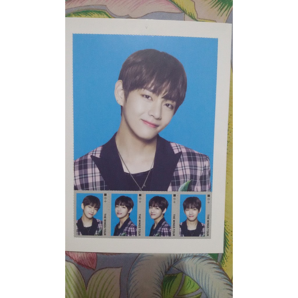 PC TAEHYUNG OFFICIAL  :  TAEHYUNG POSTAGE STAMP WINGS TOUR