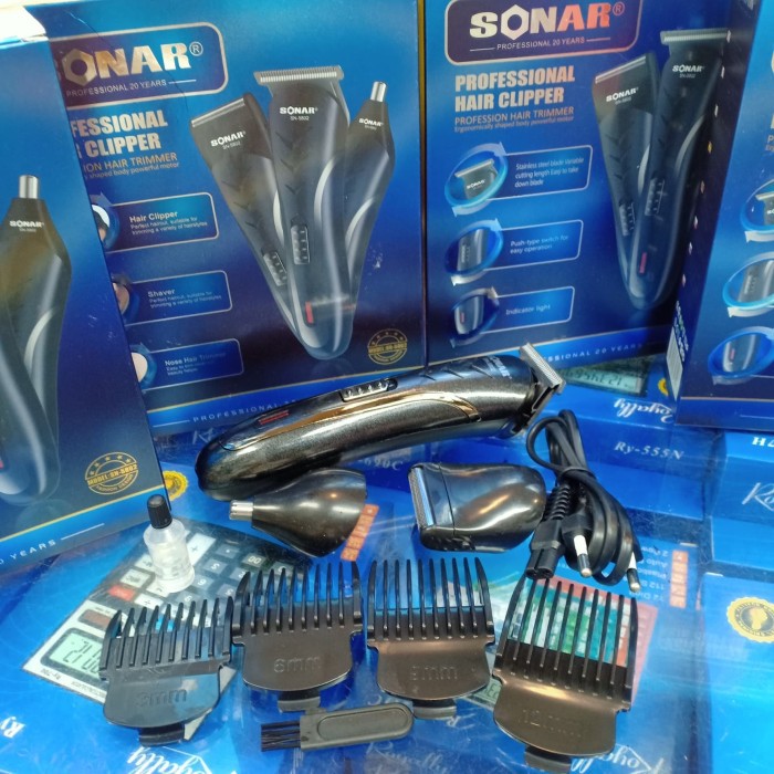 Sonar SN-5802 Alat Cukur rambut 3 In 1 Cukur Kumis jengot SN 5802