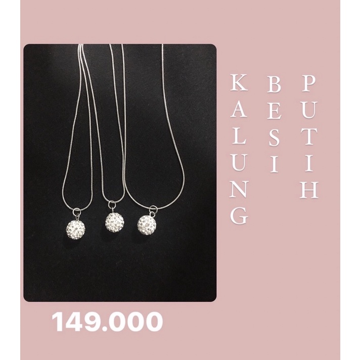 KALUNG BESI PUTIH ASLI TIMUR