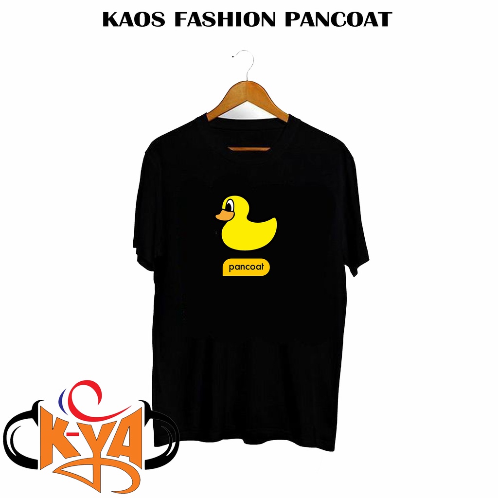 K - YAA - KAOS TSHIRT PANCOAT LENGAN PENDEK PRIA WANITA, KAOS PANCOAT SABLON MOTIF KARAKTER, KAOS OB