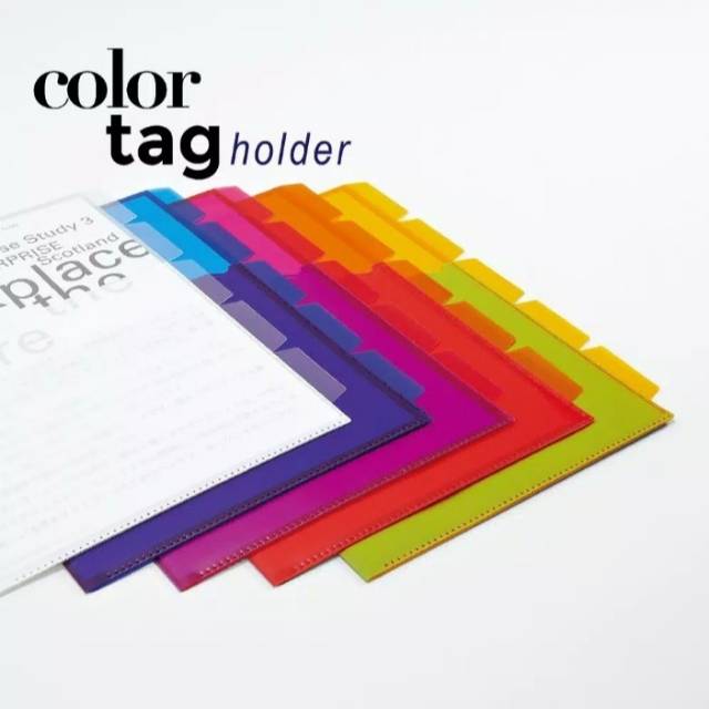 

KOKUYO COLOR TAG HOLDER A5