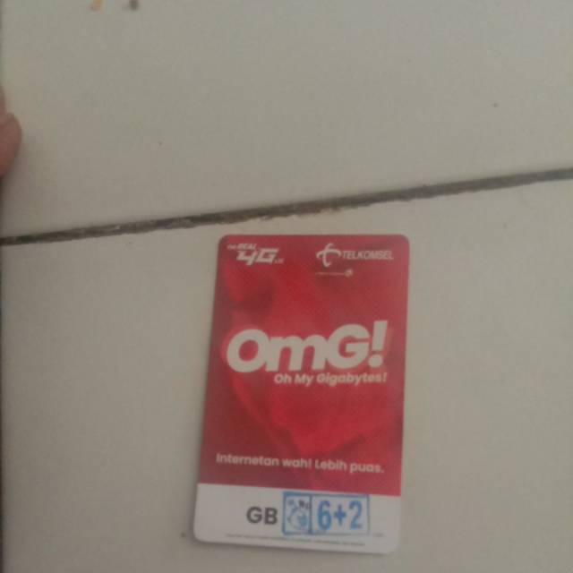 VOCER DATA SIMPATI OMG 6+2