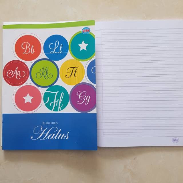 

Buku Halus Kasar 38 lbr merek SIDU