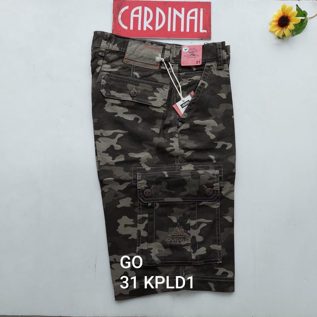 BB 31- W KPL CARDINAL KEMPOL CASUAL Celana Pendek Kempol Fashion Pria Brand Kekinian