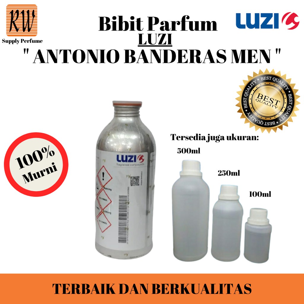 BIBIT PARFUM LUZI ANTONIO BANDERAS MEN MURNI