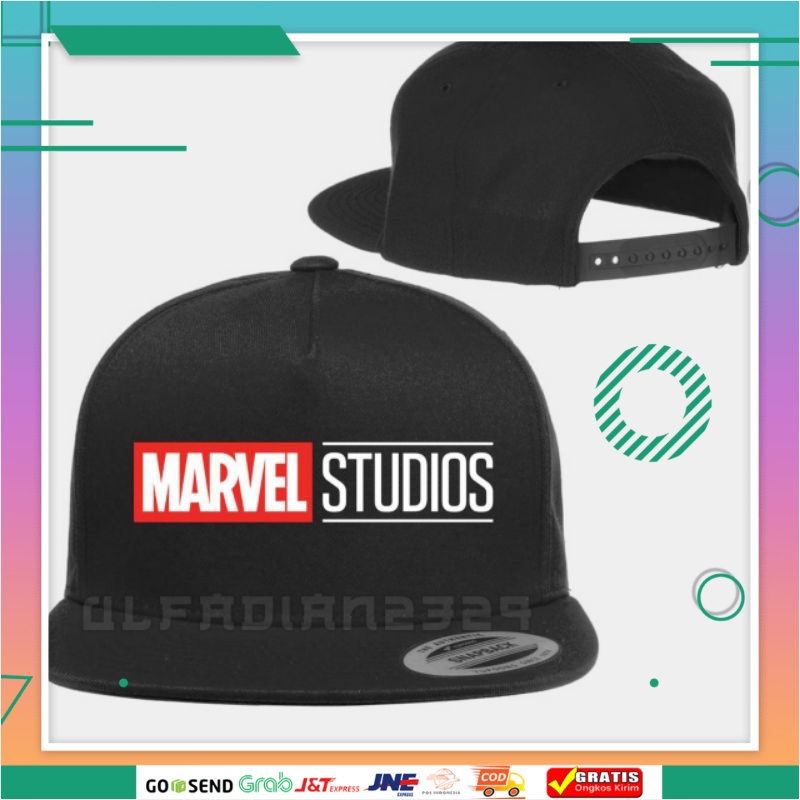 Topi Pria Dewasa Anak Laki-laki Marvel Studios Snapback Murah Original