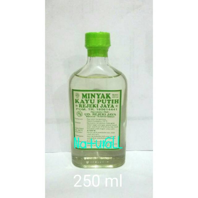 Minyak Kayu Putih Rejeki Jaya Asli Pulau Buru 330 Ml 270 Ml 250 Ml Indonesia