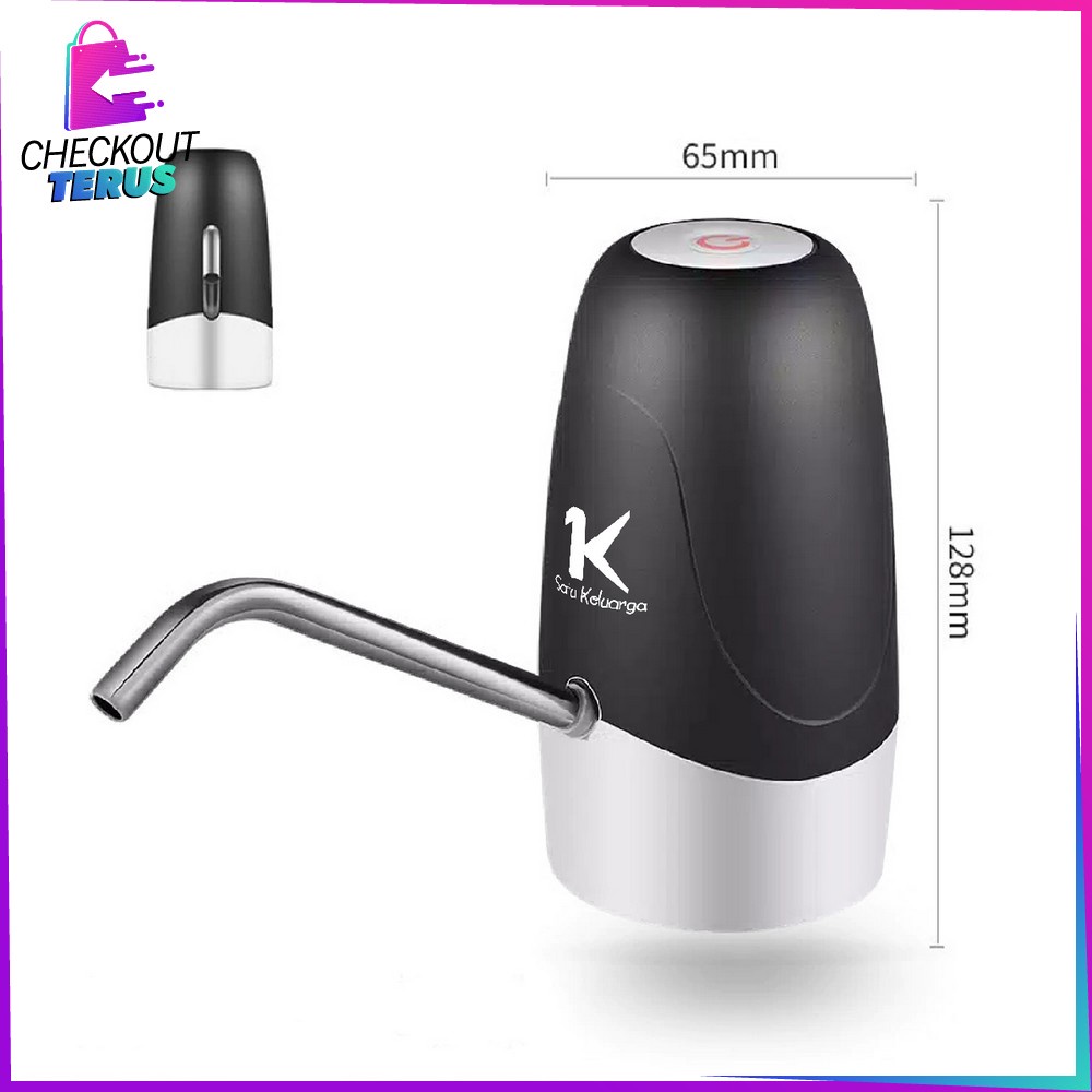 CT C3 Pompa Dispenser Galon Elektrik LED Non LED USB Dispenser Air Minum Otomatis Water Pump Dispenser Galon Unik USB Rechargeable