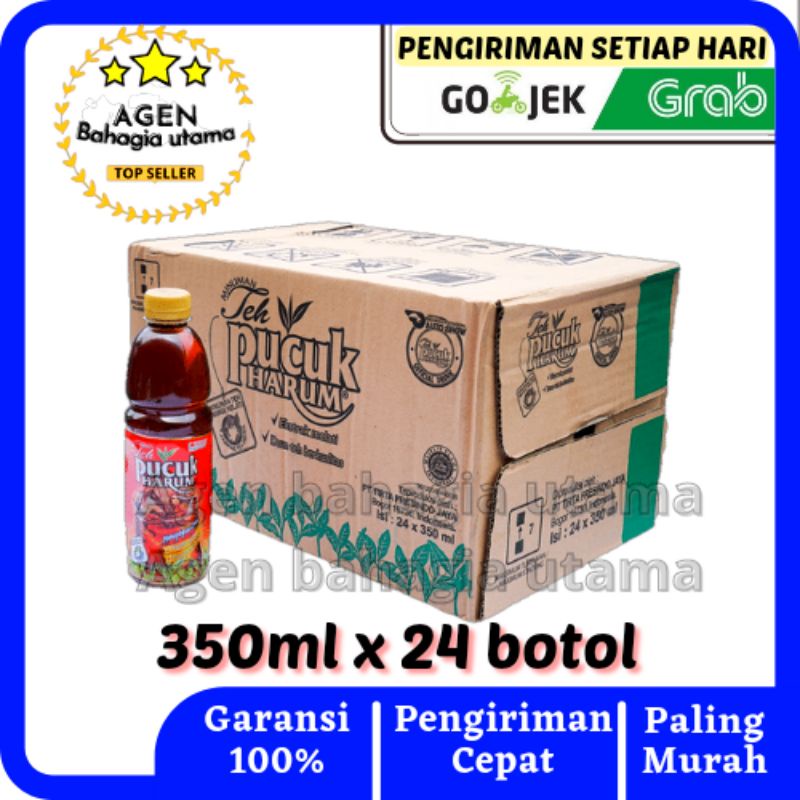 

Teh pucuk harum 350ml (24pcs), GOSEND ONLY