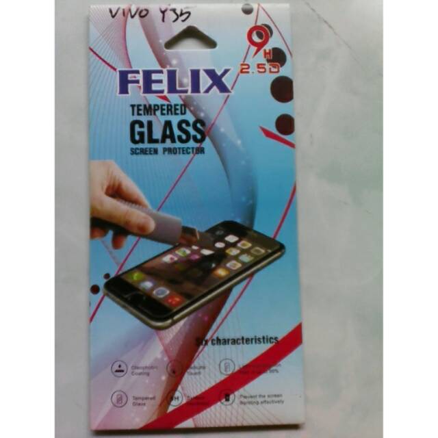 Tempered glass anti gores kaca vivo y35