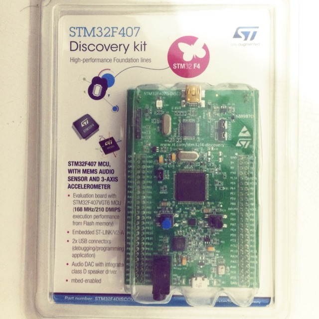 Discovery Arm Cortex M9 STM32f407vgt6