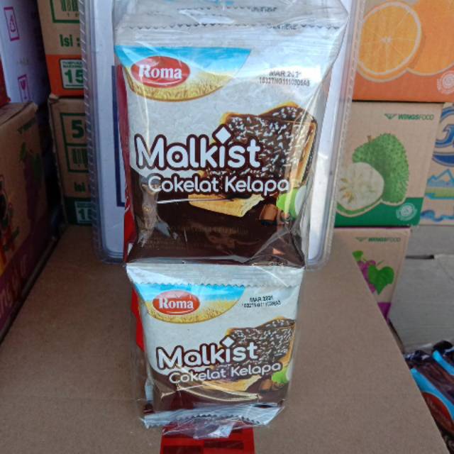 

Roma malkis coklat kelapa