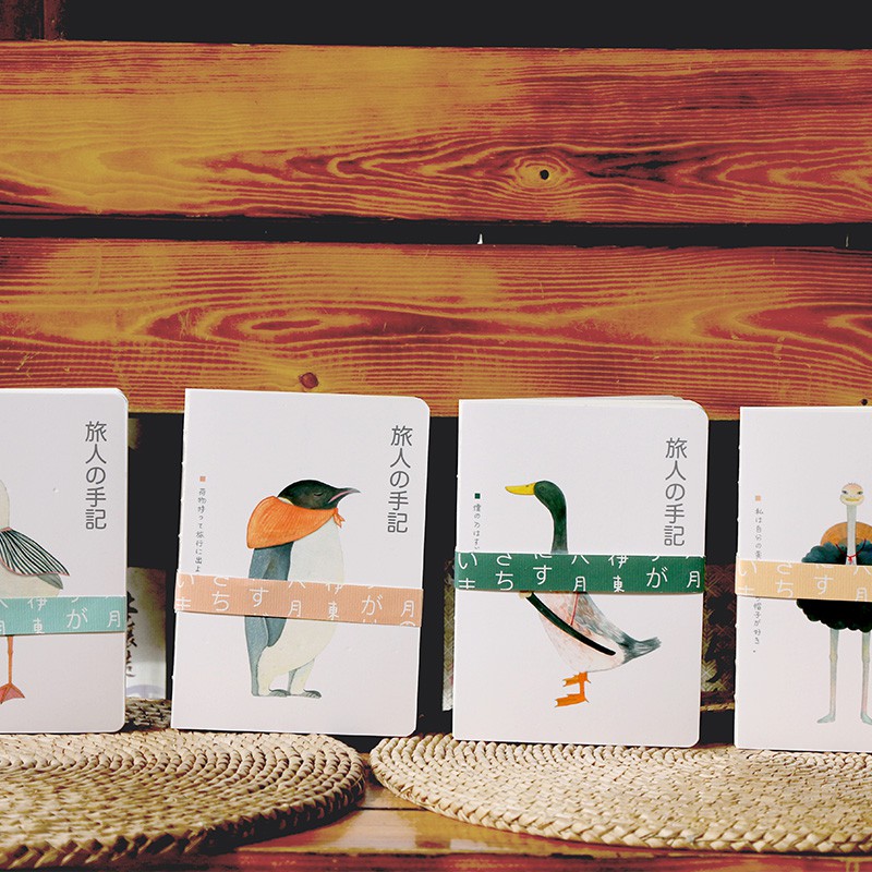 

The Traveling Bird Mixed Notebook (Buku Tulis)
