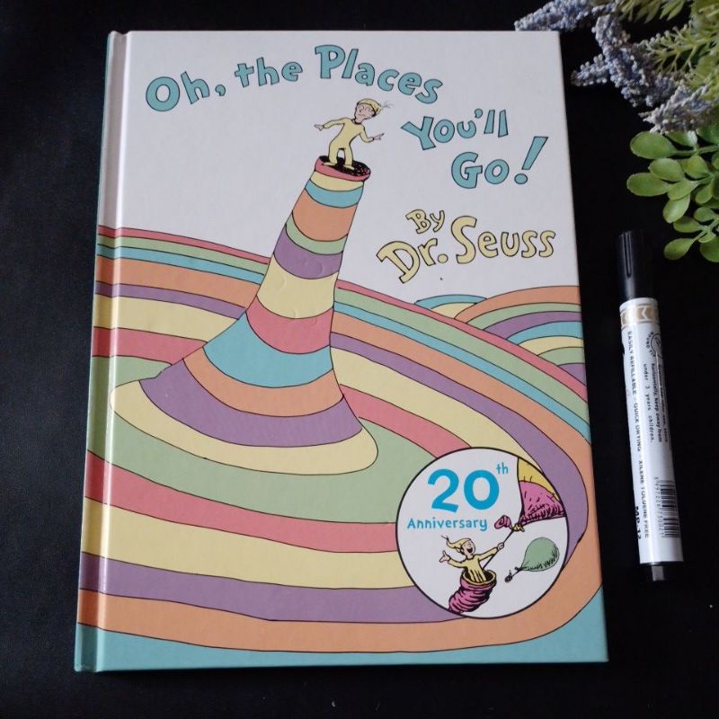 buku Dr. Seuss Oh, The Places You'll Go prelove seken