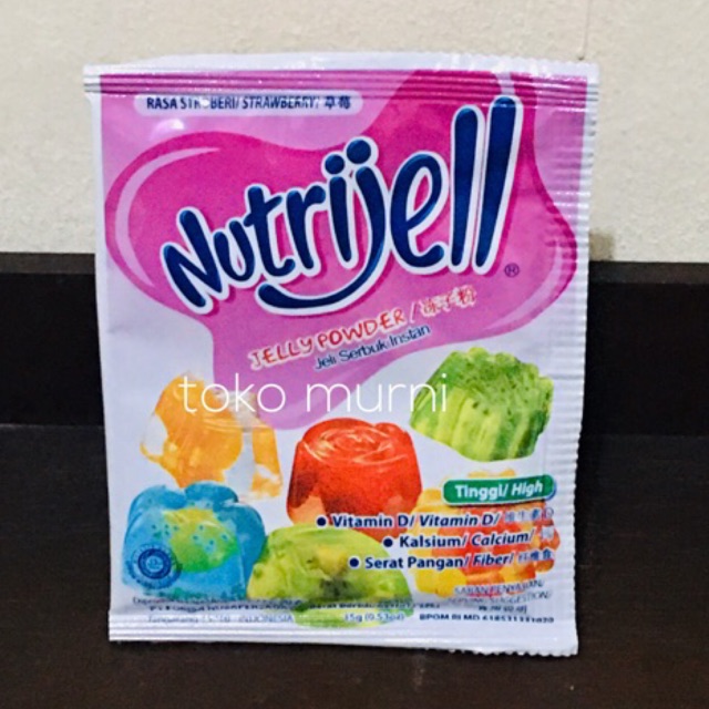 

NUTRIJELL RASA STRAWBERRY 15 GR